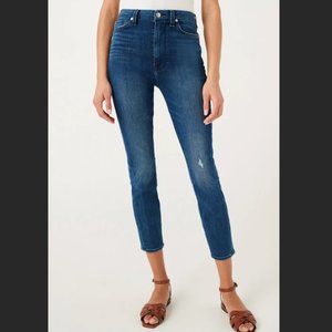 NWT 7 For All Mankind Blue Skinny Jean